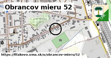 Obrancov mieru 52, Fiľakovo