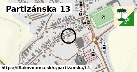 Partizánska 13, Fiľakovo