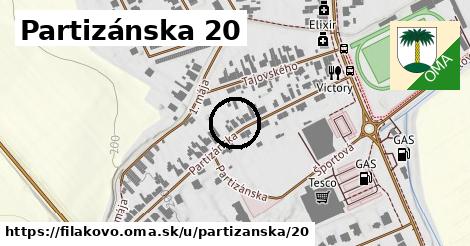 Partizánska 20, Fiľakovo