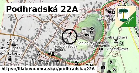 Podhradská 22A, Fiľakovo