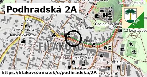 Podhradská 2A, Fiľakovo