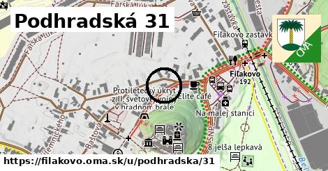 Podhradská 31, Fiľakovo