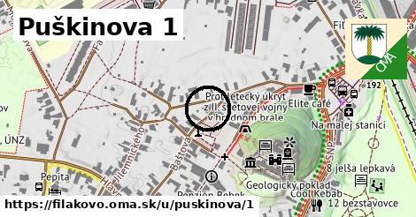 Puškinova 1, Fiľakovo