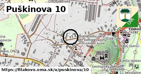 Puškinova 10, Fiľakovo