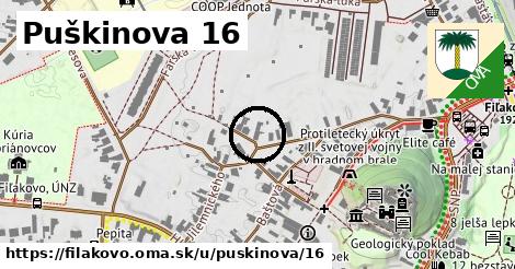 Puškinova 16, Fiľakovo