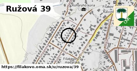 Ružová 39, Fiľakovo