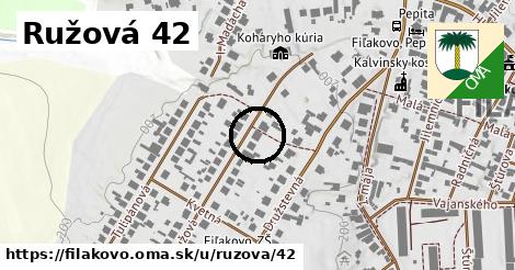 Ružová 42, Fiľakovo