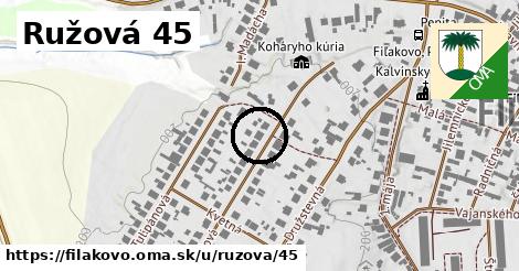 Ružová 45, Fiľakovo