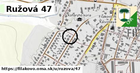 Ružová 47, Fiľakovo