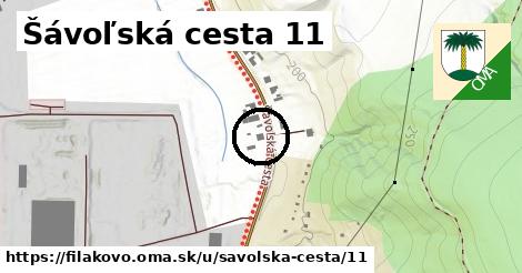 Šávoľská cesta 11, Fiľakovo