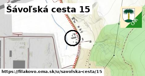 Šávoľská cesta 15, Fiľakovo