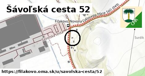 Šávoľská cesta 52, Fiľakovo