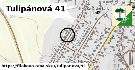 Tulipánová 41, Fiľakovo