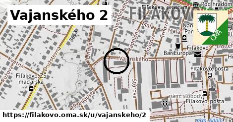 Vajanského 2, Fiľakovo