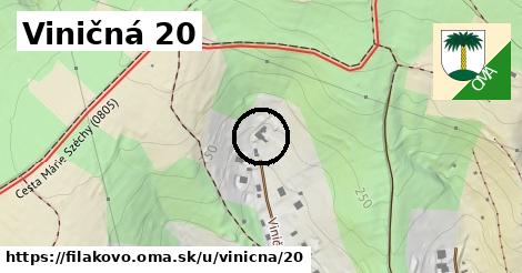 Viničná 20, Fiľakovo