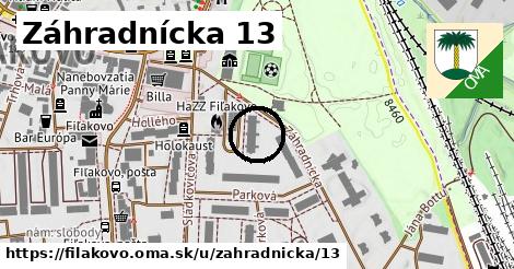 Záhradnícka 13, Fiľakovo