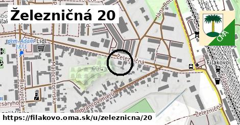 Železničná 20, Fiľakovo