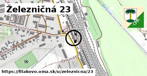 Železničná 23, Fiľakovo