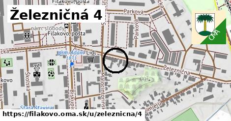 Železničná 4, Fiľakovo