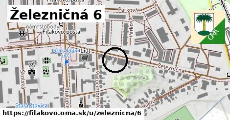 Železničná 6, Fiľakovo