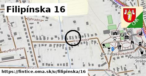 Filipínska 16, Fintice