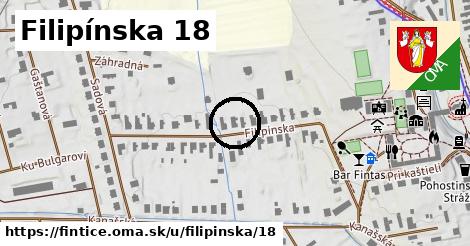 Filipínska 18, Fintice