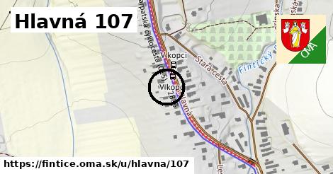 Hlavná 107, Fintice