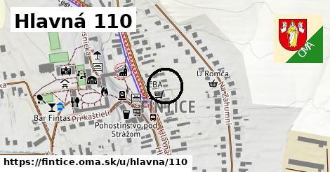 Hlavná 110, Fintice