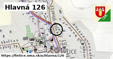 Hlavná 126, Fintice