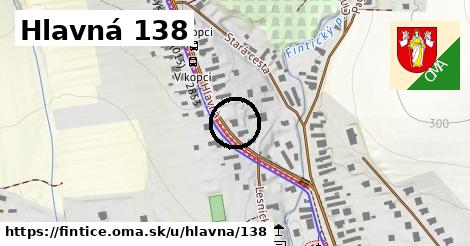 Hlavná 138, Fintice