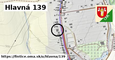 Hlavná 139, Fintice