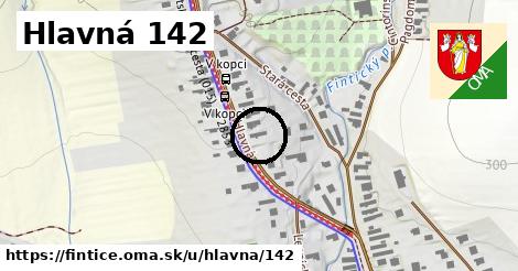 Hlavná 142, Fintice