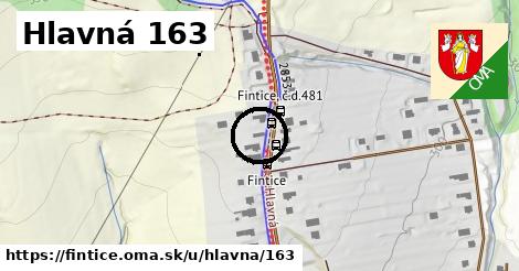 Hlavná 163, Fintice