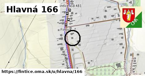 Hlavná 166, Fintice