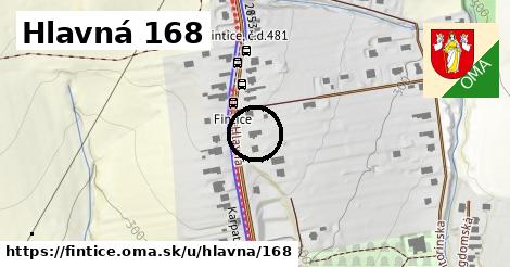 Hlavná 168, Fintice