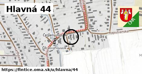 Hlavná 44, Fintice