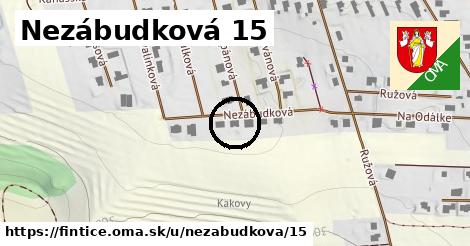 Nezábudková 15, Fintice