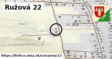 Ružová 22, Fintice