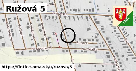 Ružová 5, Fintice