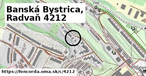 Banská Bystrica, Radvaň <span class="supisne">4212</span>