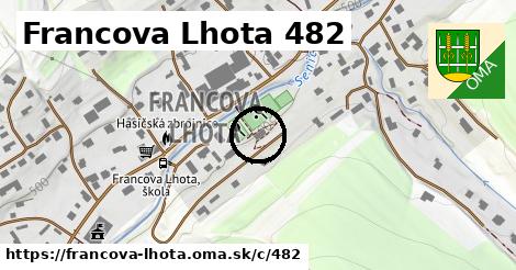 Francova Lhota <span class="supisne">482</span>