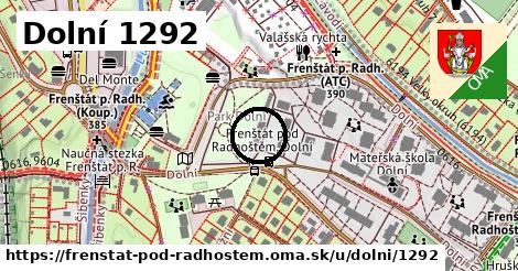 Dolní 1292, Frenštát pod Radhoštěm