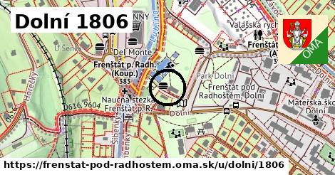 Dolní 1806, Frenštát pod Radhoštěm