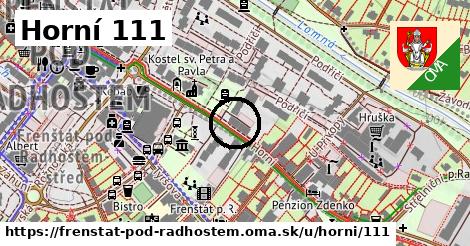 Horní 111, Frenštát pod Radhoštěm