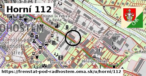 Horní 112, Frenštát pod Radhoštěm