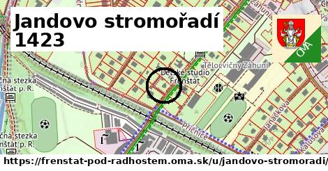 Jandovo stromořadí 1423, Frenštát pod Radhoštěm