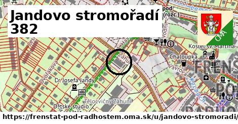 Jandovo stromořadí 382, Frenštát pod Radhoštěm