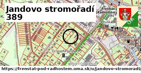 Jandovo stromořadí 389, Frenštát pod Radhoštěm