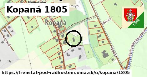 Kopaná 1805, Frenštát pod Radhoštěm