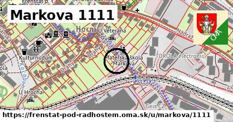 Markova 1111, Frenštát pod Radhoštěm